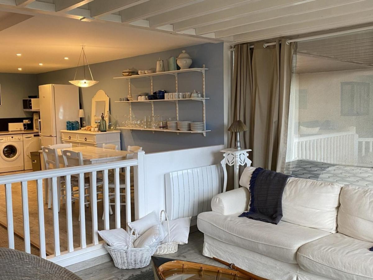 Grand Duplex En Front De Mer Avec 3 Chambres, Animaux Acceptes, Equipements Complets, Cabourg - Fr-1-487-321 Luaran gambar
