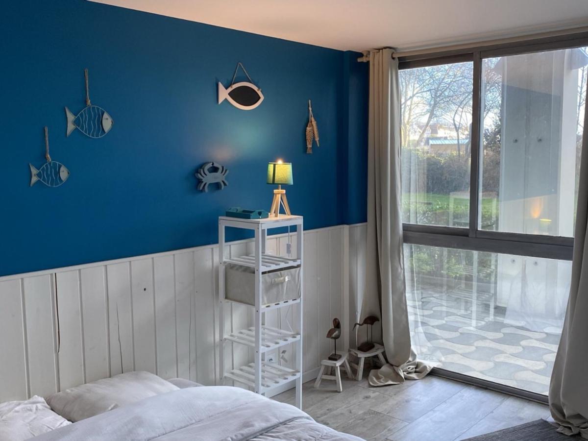 Grand Duplex En Front De Mer Avec 3 Chambres, Animaux Acceptes, Equipements Complets, Cabourg - Fr-1-487-321 Luaran gambar